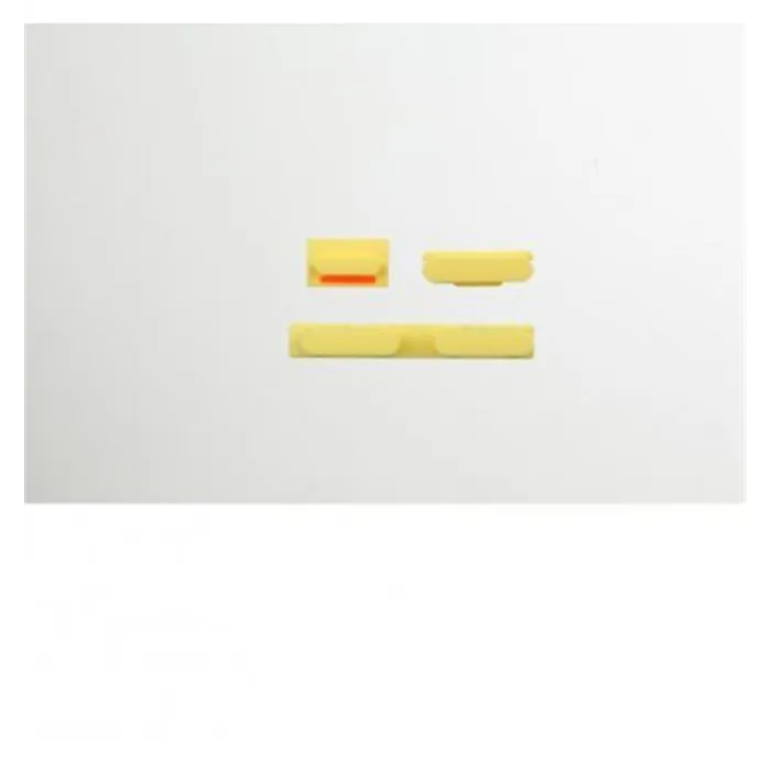 iPhone 5C Set 3 Piezas botones amarillo