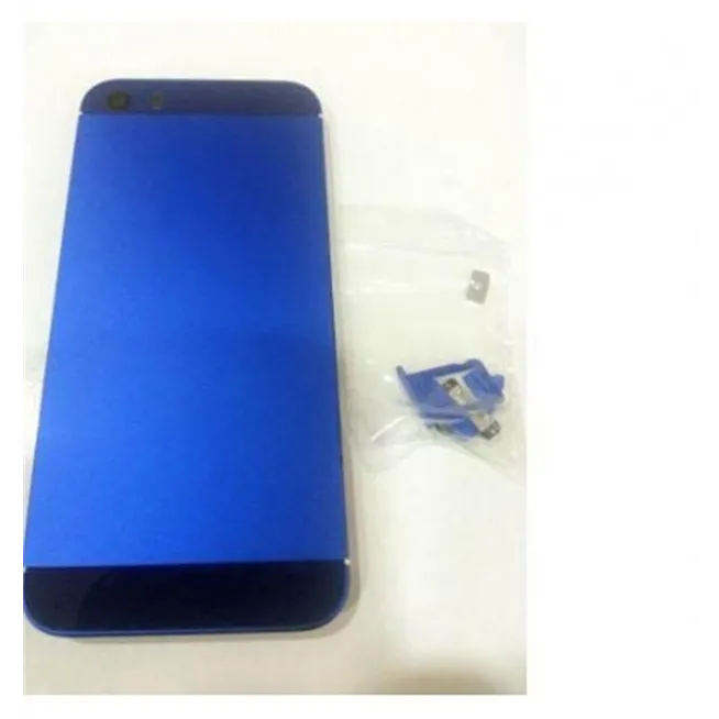 iPhone 5S Carcasa central + Tapa batería azul
