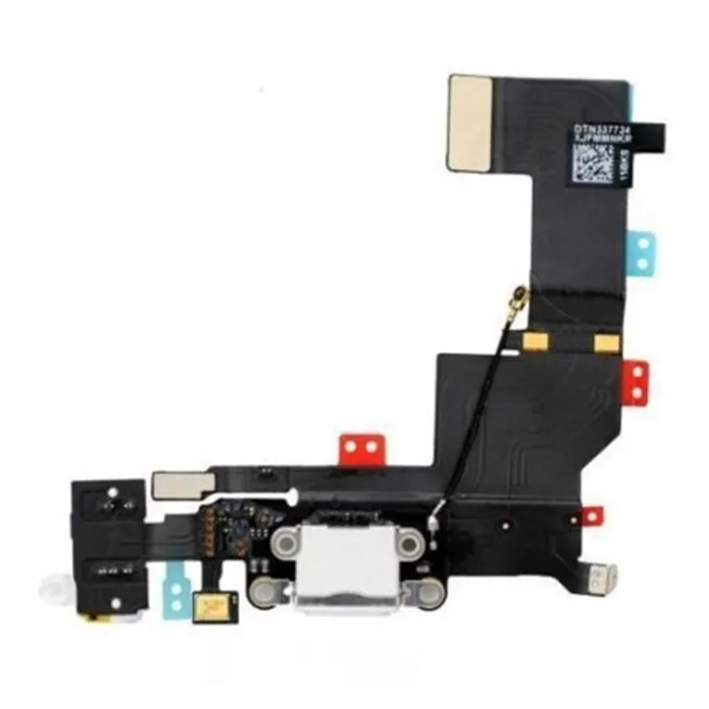 iPhone 5S Flex conector de carga y accesorios blanco origina