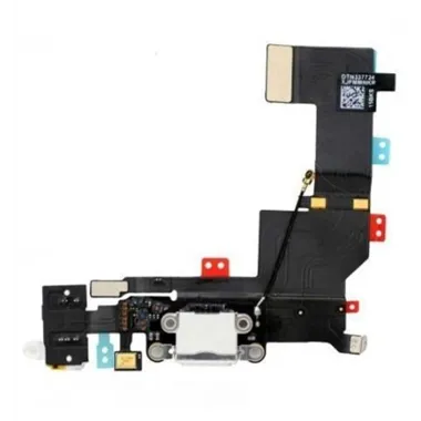 iPhone 5S Flex conector de carga y accesorios blanco origina