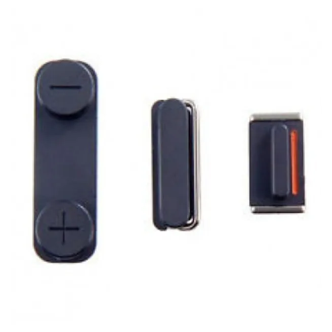 iPhone 5S SE Set 3 Piezas negro premium