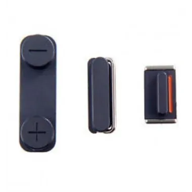 iPhone 5S SE Set 3 Piezas negro premium