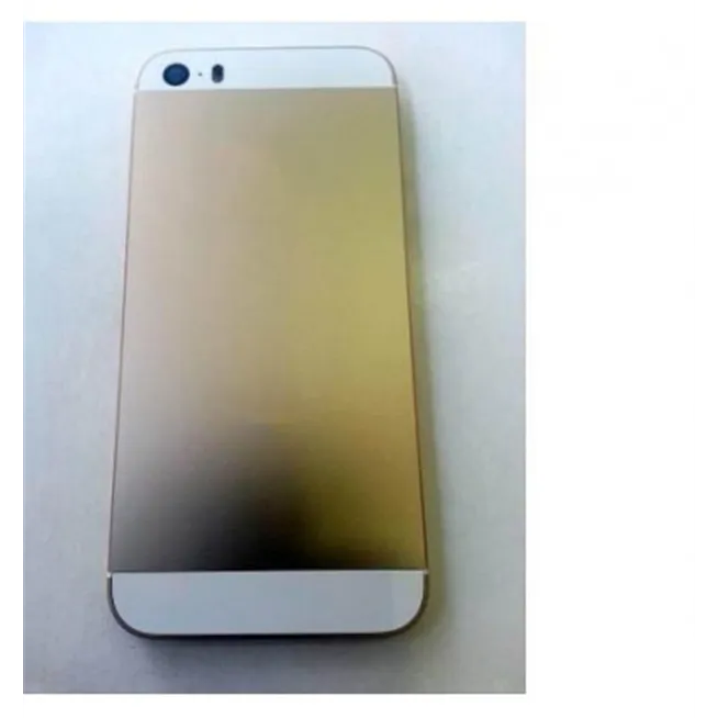 iPhone 5S Carcasa central + Tapa batería dorado premium