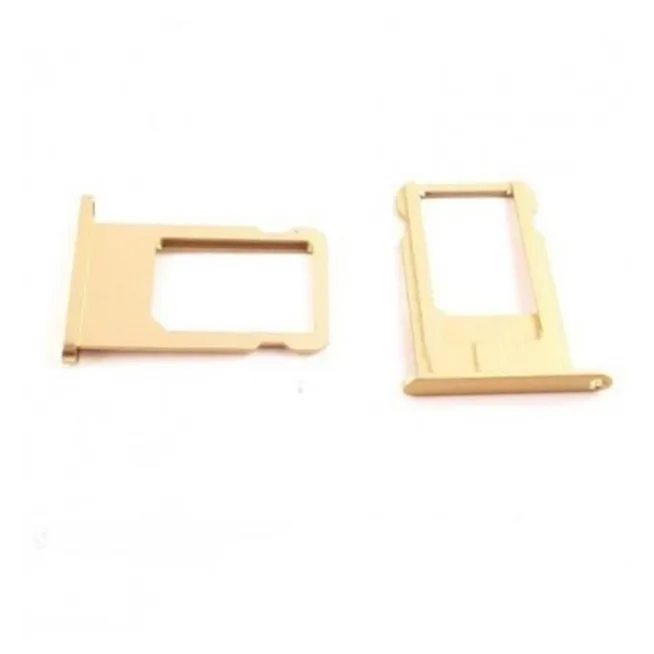 iPhone 6 plus soporte sim dorado premium