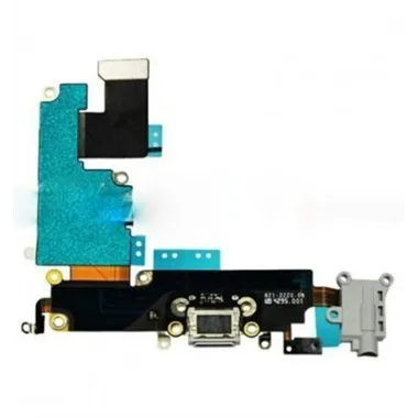 iPhone 6 plus Flex Conector de carga Jack audio gris origina