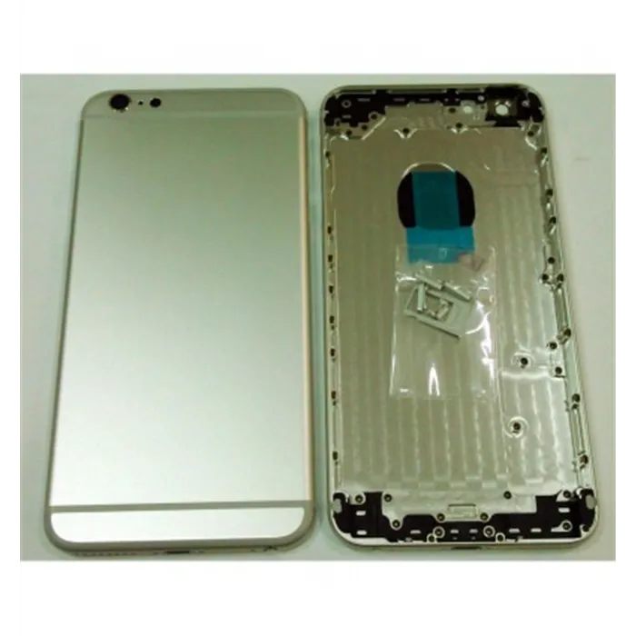 carcasa o marco central para iPhone 6 Plus mas tapa trasera o tapa bateria blanca calidad premium