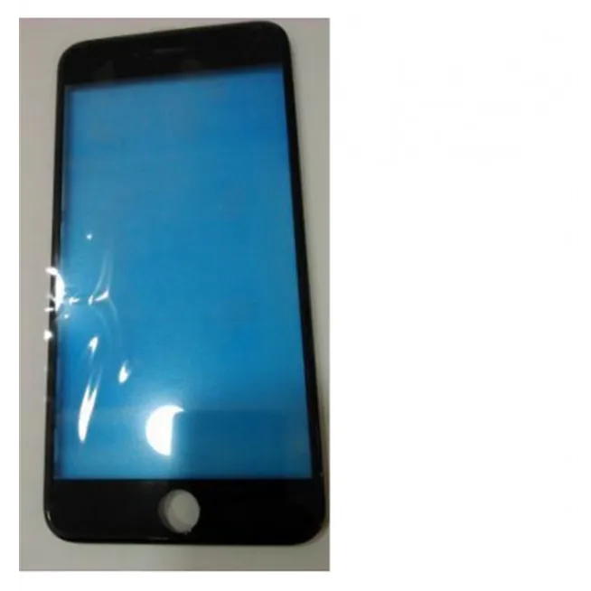 iPhone 6 plus cristal táctil negro + marco frontal