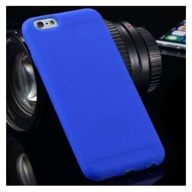 iPhone 6 6S protector tpu gel azul