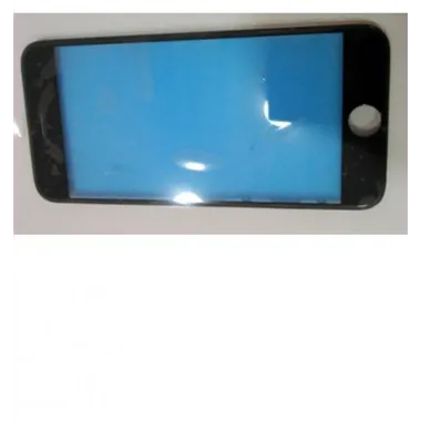 iPhone 6 cristal táctil + marco frontal negro