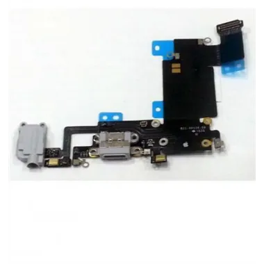 iPhone 6S plus conector de carga y jack audio gris premium