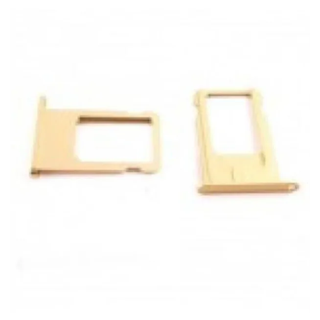 iPhone 6S plus soporte sim dorado premium