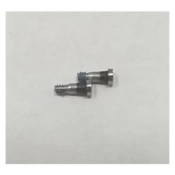 Set 2 tornillos blancos para IPhone 7 Plus A1661 A1784 A1785 A1786