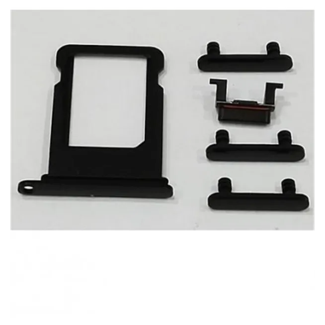 iPhone 7 plus set 5pcs pequeñas partes negro