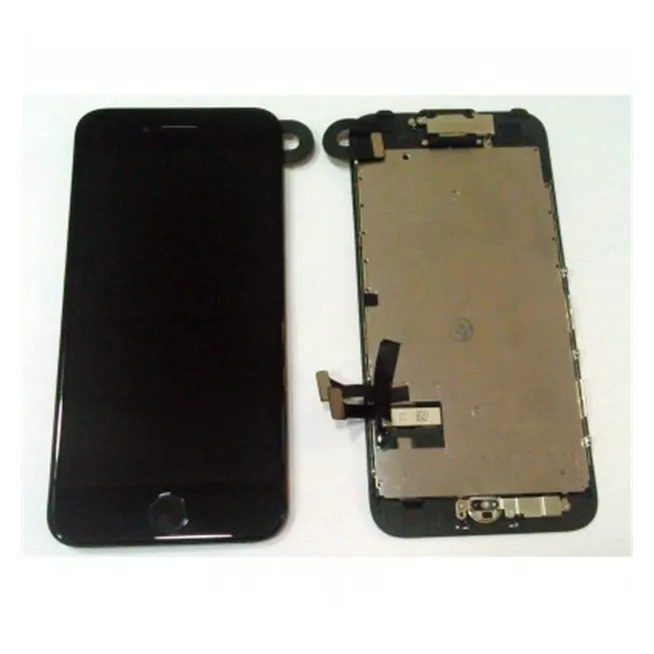 IPhone 7 pantalla lcd + tactil negro + componentes compatibles