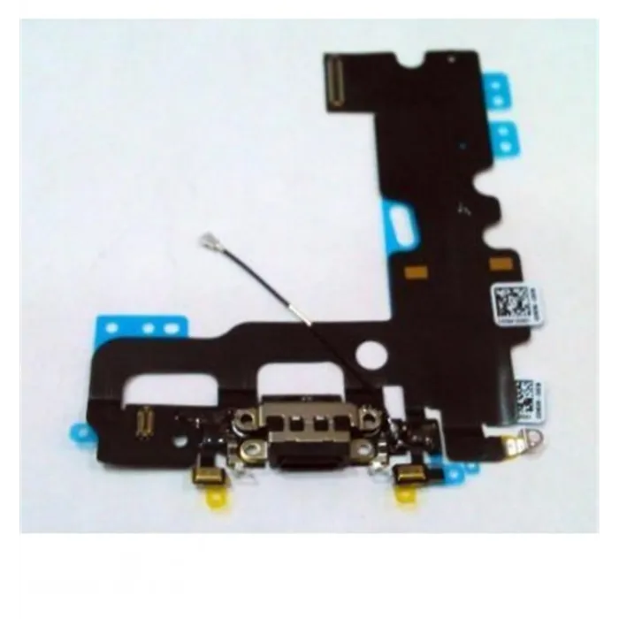 iPhone 7 flex conector de carga negro + microfono premium