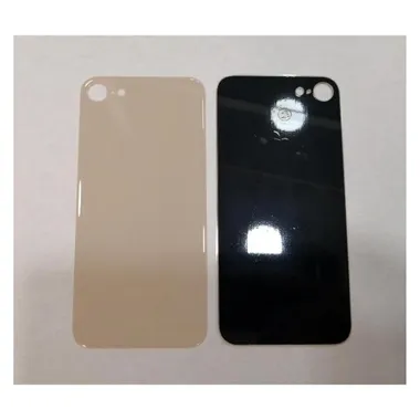 Tapa trasera o tapa bateria dorada facil instalacion para IPhone 8 A1863 A1905 A1906