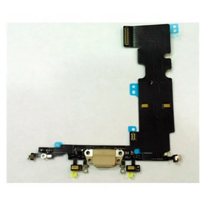 IPhone 8 Plus A1864 flex carga dorado premium
