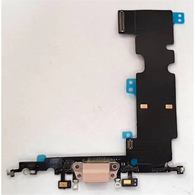 Flex puerto carga dorado para IPhone 8 Plus A1864 A1897 A1898 compatible