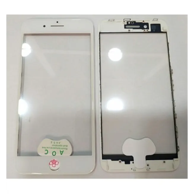 IPhone 8 Plus A1864 A1897 A1898 cristal blanco + marco blanco + lamina oca