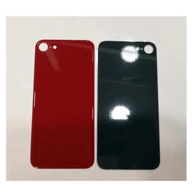 Tapa trasera o tapa bateria roja facil instalacion para IPhone 8 A1863 A1905 A1906
