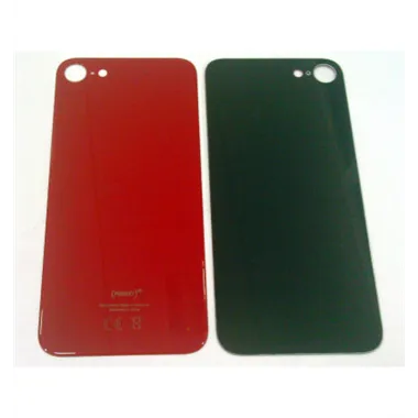 Tapa trasera o tapa bateria roja facil instalacion para  iPhone SE 2020 A2275 A2296 A2298 calidad premium