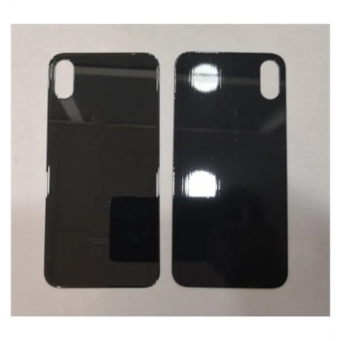 Tapa trasera o tapa bateria negra facil instalacion para IPhone X A1865 A1901 A1902