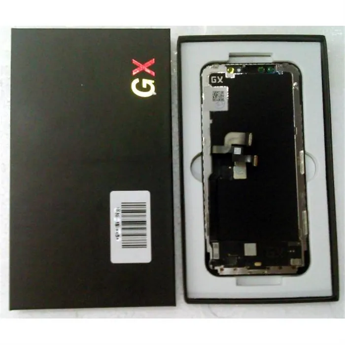 Pantalla GX Hard Oled para IPhone X A1865 A1901 A1902 mas tactil negro Calidad Media Alta