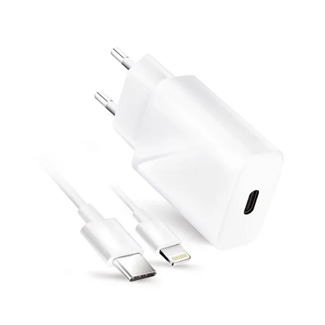 Cargador Quick Charge carga rápida para iPhone X iPhone 11 iPhone 12 y otros.. 3A 20W Forcell