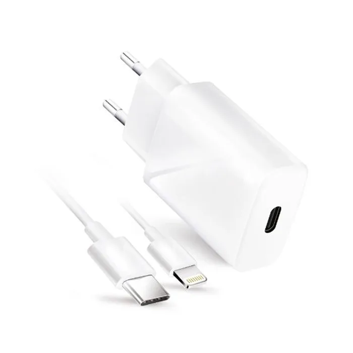 Cargador Quick Charge carga rápida para iPhone X iPhone 11 iPhone 12 y otros.. 3A 20W Forcell