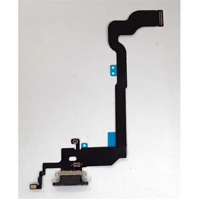 Flex puerto carga negro para IPhone X A1865 A1901 A1902 compatible