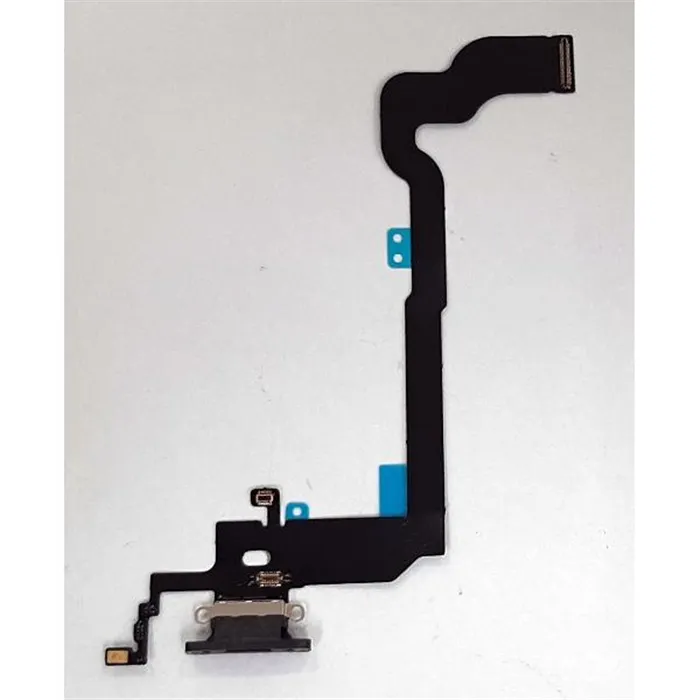 Flex puerto carga negro para IPhone X A1865 A1901 A1902 compatible