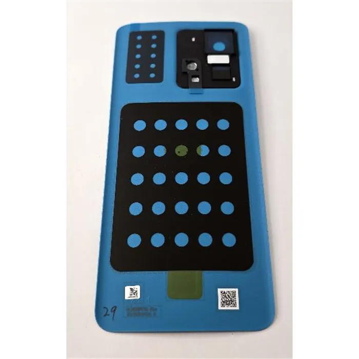 Tapa trasera o tapa bateria azul para Motorola Edge 40 Neo 5S58C23170 Service Pack