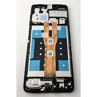 Pantalla lcd para Samsung Galaxy A06 A065F mas tactil negro con marco negro GH81-26440A Service Pack