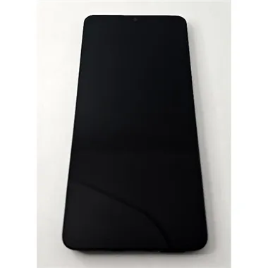 Pantalla lcd para Samsung Galaxy A06 A065F mas tactil negro con marco negro GH81-26440A Service Pack