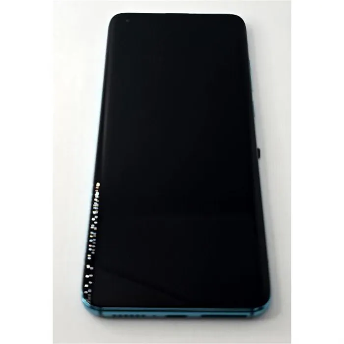 Pantalla lcd para Xiaomi Mi 10 5G Version C mas tactil negro con marco azul Service Pack