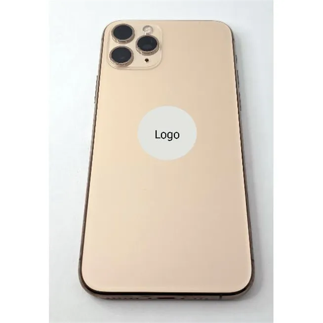 Tapa trasera o tapa bateria oro mate para Iphone 11 Pro con marco central Remanufacturada Grado A 