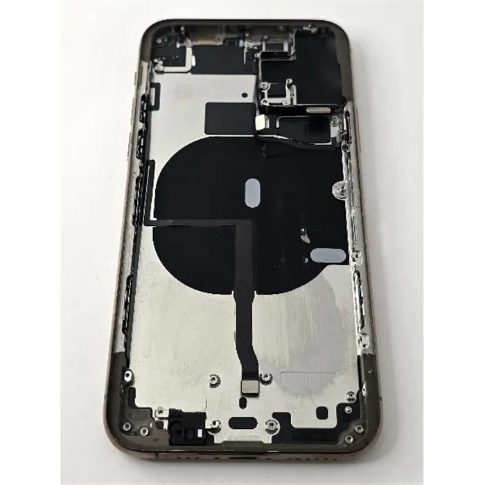 Tapa trasera o tapa bateria oro mate para Iphone 11 Pro con marco central Remanufacturada Grado A 