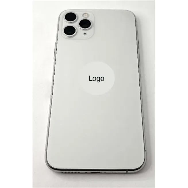 Tapa trasera o tapa bateria plata para Iphone 11 Pro con marco central Remanufacturada Grado A 
