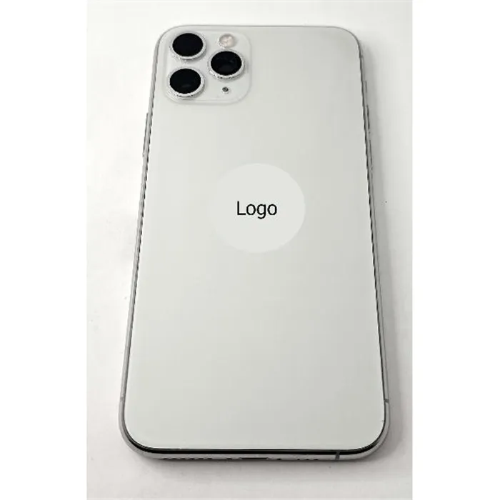 Tapa trasera o tapa bateria plata para Iphone 11 Pro con marco central Remanufacturada Grado A 