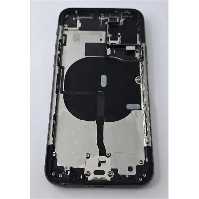 Tapa trasera o tapa bateria gris para iPhone 11 Pro con marco central remanufacurada Grado A 