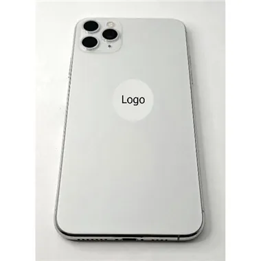 Tapa trasera o tapa bateria plata para iPhone 11 Pro Max con marco central remanufacurada Grado A 