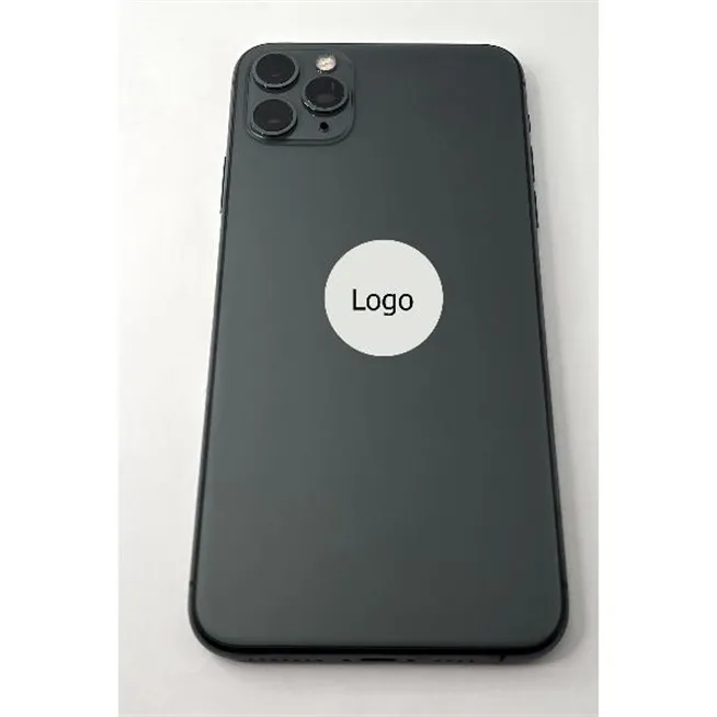 Tapa trasera o tapa bateria verde para iPhone 11 Pro Max con marco central remanufacurada Grado A 