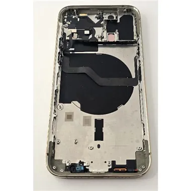Tapa trasera o tapa bateria dorada para Iphone 12 Pro con marco central Remanufacturada Grado A 