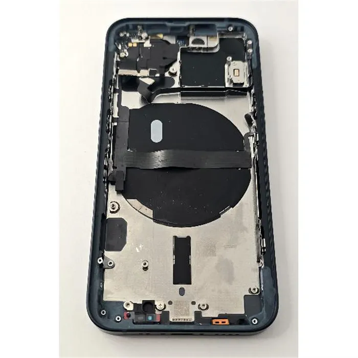 Tapa trasera o tapa bateria azul oscuro para iPhone 13 mini con marco central remanufacurada Grado A 