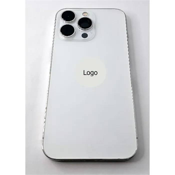 Tapa trasera o tapa bateria plata para Iphone 13 Pro con marco central Remanufacturada Grado A 
