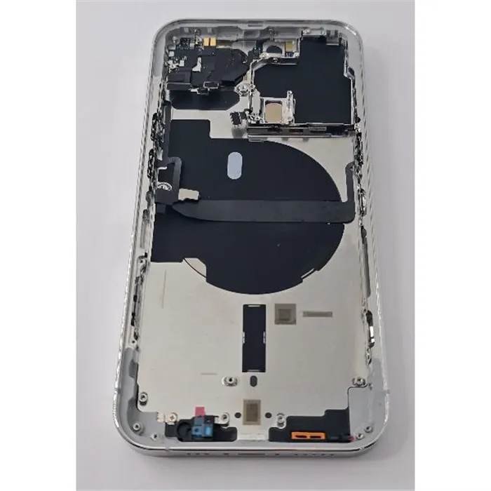 Tapa trasera o tapa bateria plata para Iphone 13 Pro con marco central Remanufacturada Grado A 