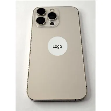 Tapa trasera o tapa bateria dorada para iPhone 13 Pro con marco central remanufacurada Grado A 