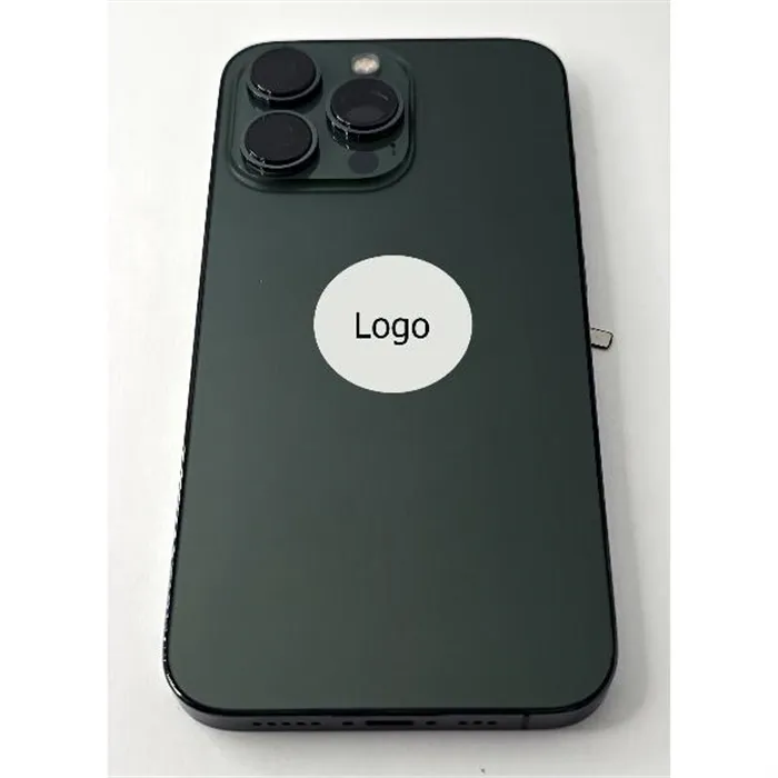 Tapa trasera o tapa bateria verde oscuro para iPhone 13 Pro con marco central remanufacurada Grado A 
