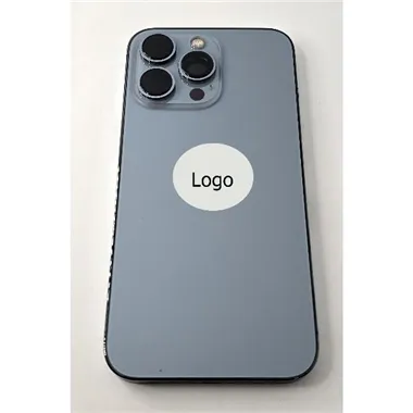 Tapa trasera o tapa bateria azul para iPhone 13 Pro con marco central remanufacurada Grado A 