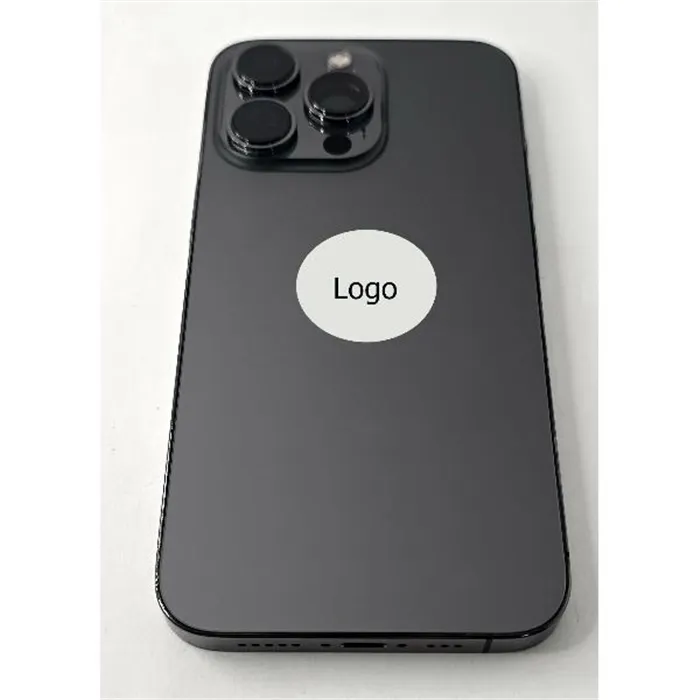Tapa trasera o tapa bateria gris para iPhone 13 Pro con marco central remanufacurada Grado A 